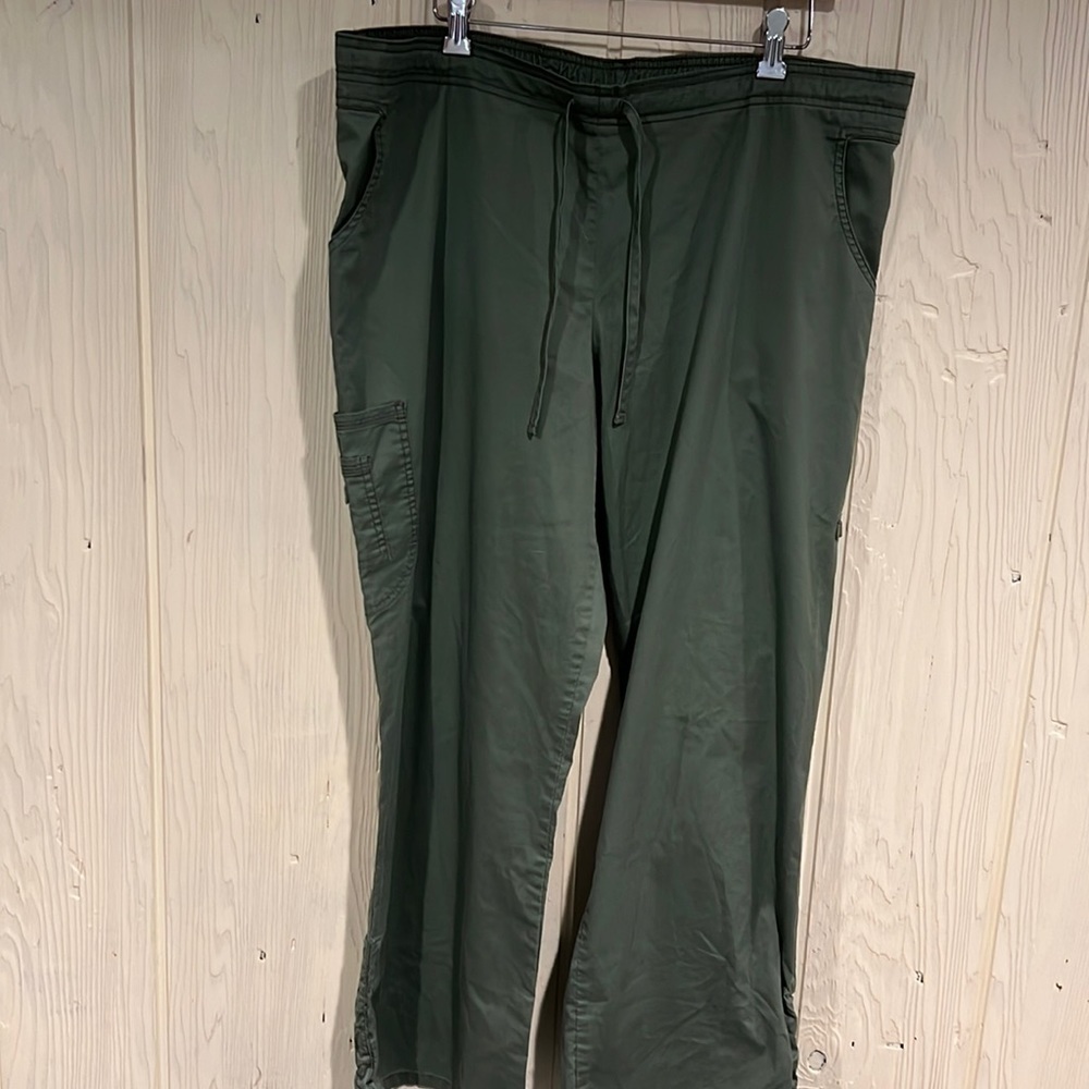 Dickies Scrubs Utility Pockets Drawstring Waist Elastic Ankles